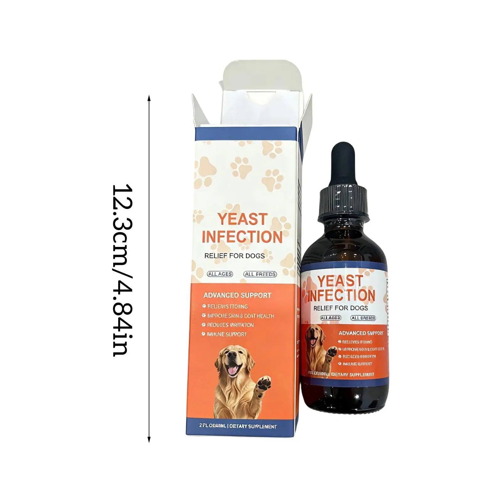 Pet Ear Cleaner, Liquid Vitamin Drops