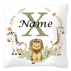 Animal with Name Pillow Case, Personalized