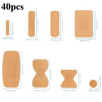 40pcs Waterproof / Breathable Bandages Multi-Size