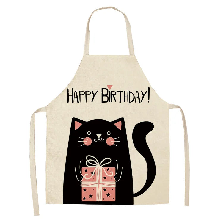 Cartoon Cat Apron