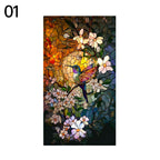 Retro Painted Printed Stained Glass Film