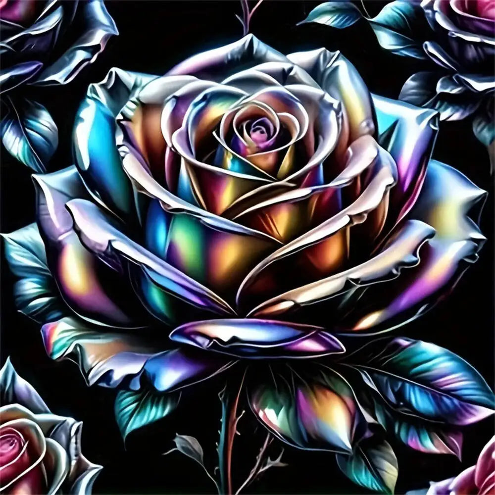 Full Diamond Painting Art Kit Rose