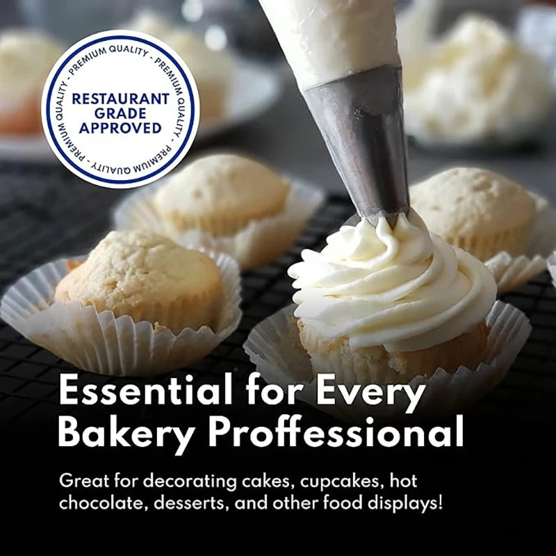 100PCS Disposable Piping Bags