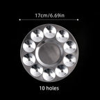 1pc/10pc Aluminum painting palette
