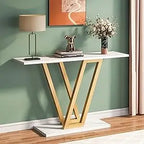 Consol Industrial Hallway Table