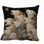 Fantasy Goat Print Pillow Case