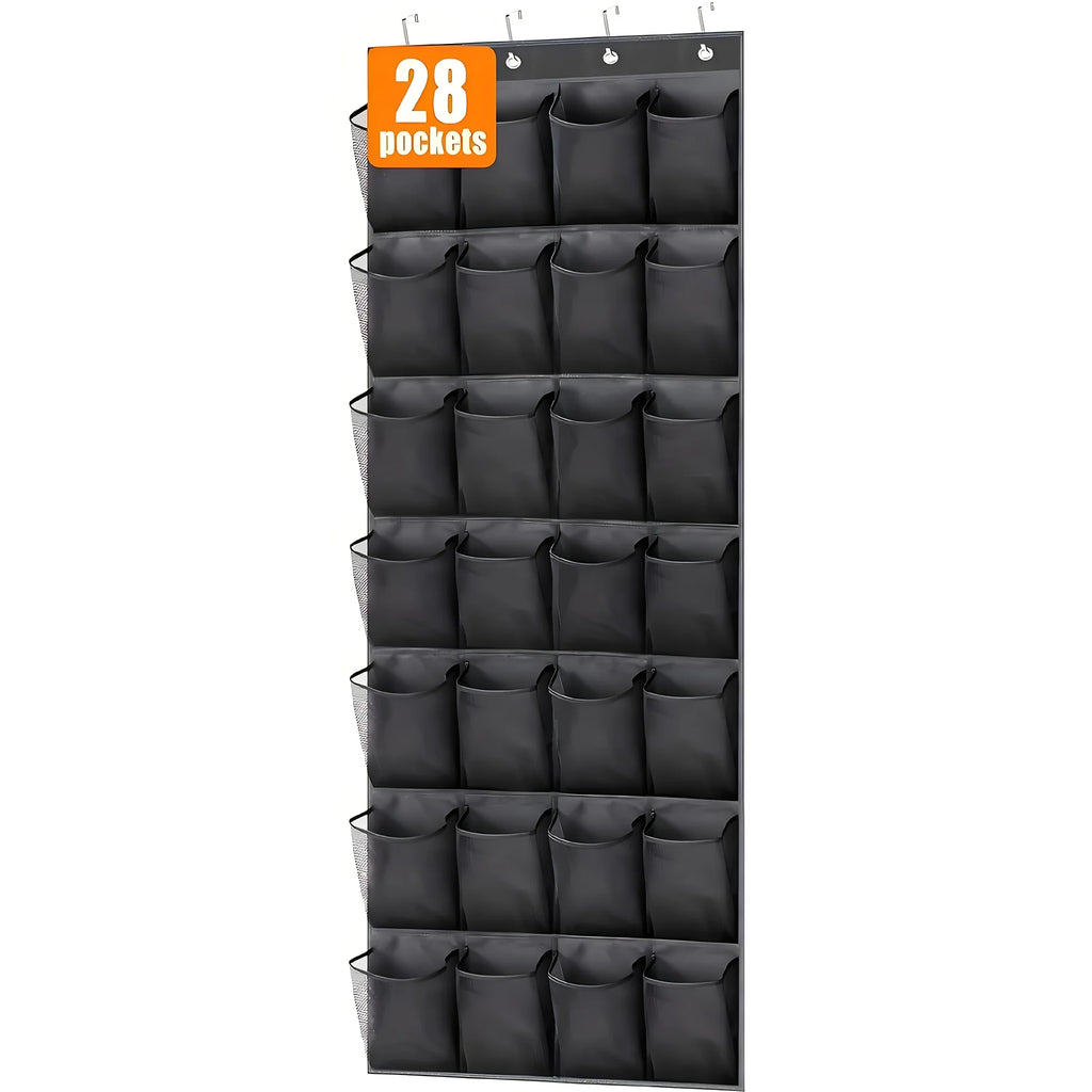 1pc 14/28/40- Fabric Hanging Foldable Storage Bag