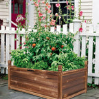 Wood Planter Raised Garden Planter Bed