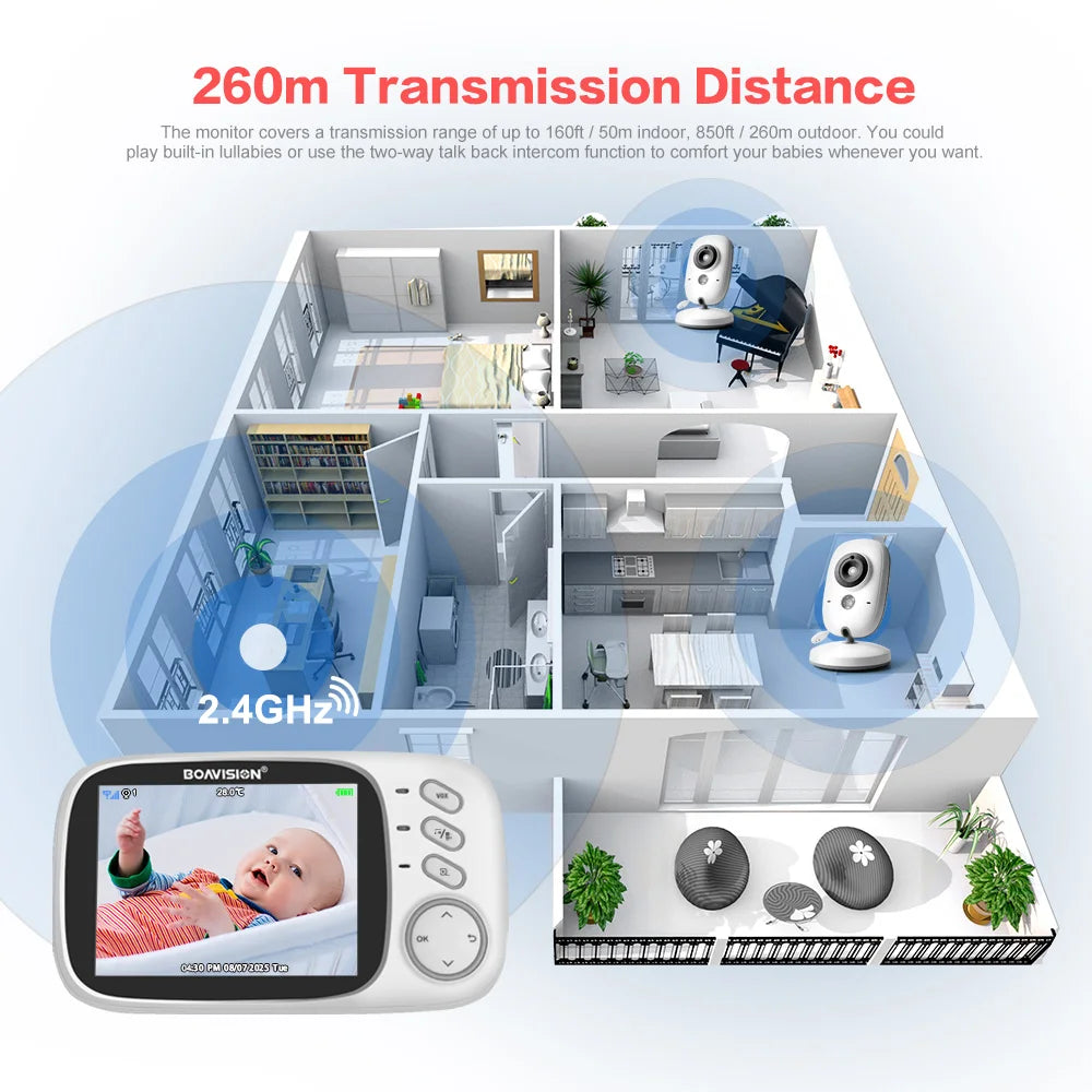 Video Baby Monitor / Surveillance Security Camera