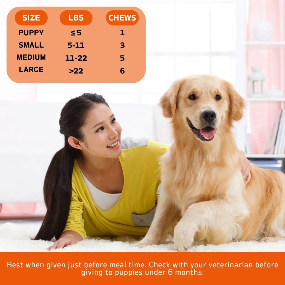 120 Chews - TenderTouch Calming for Dogs' Anxiety