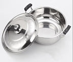 Stainless steel pot