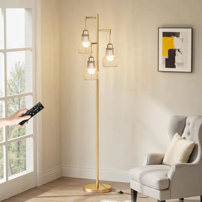 Dimmable Standing Tall Lamp / Remote Control