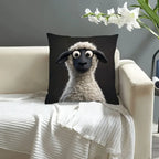 Cute Cartoon Sheep Pillow Cover