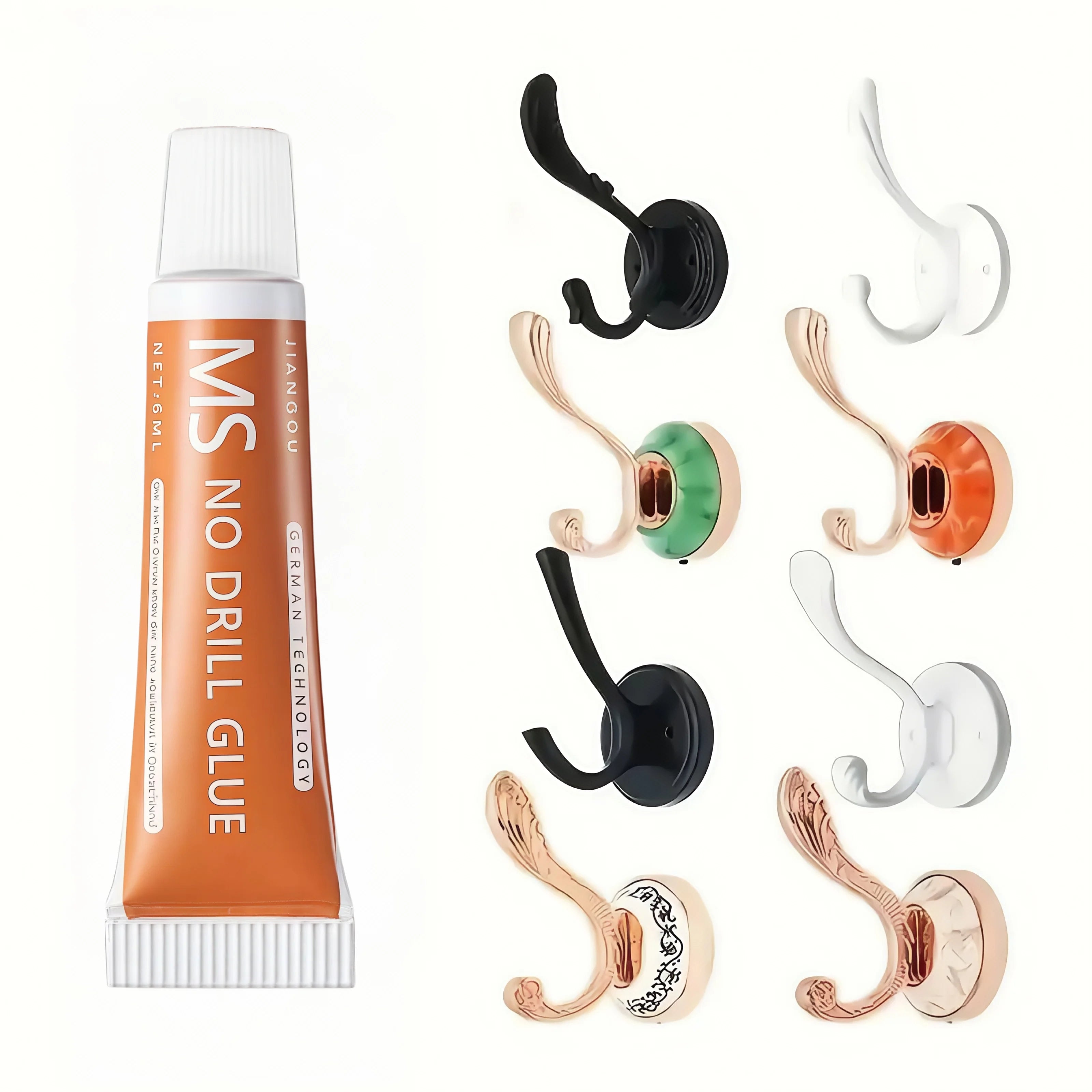 Transparent No-Nail Adhesive