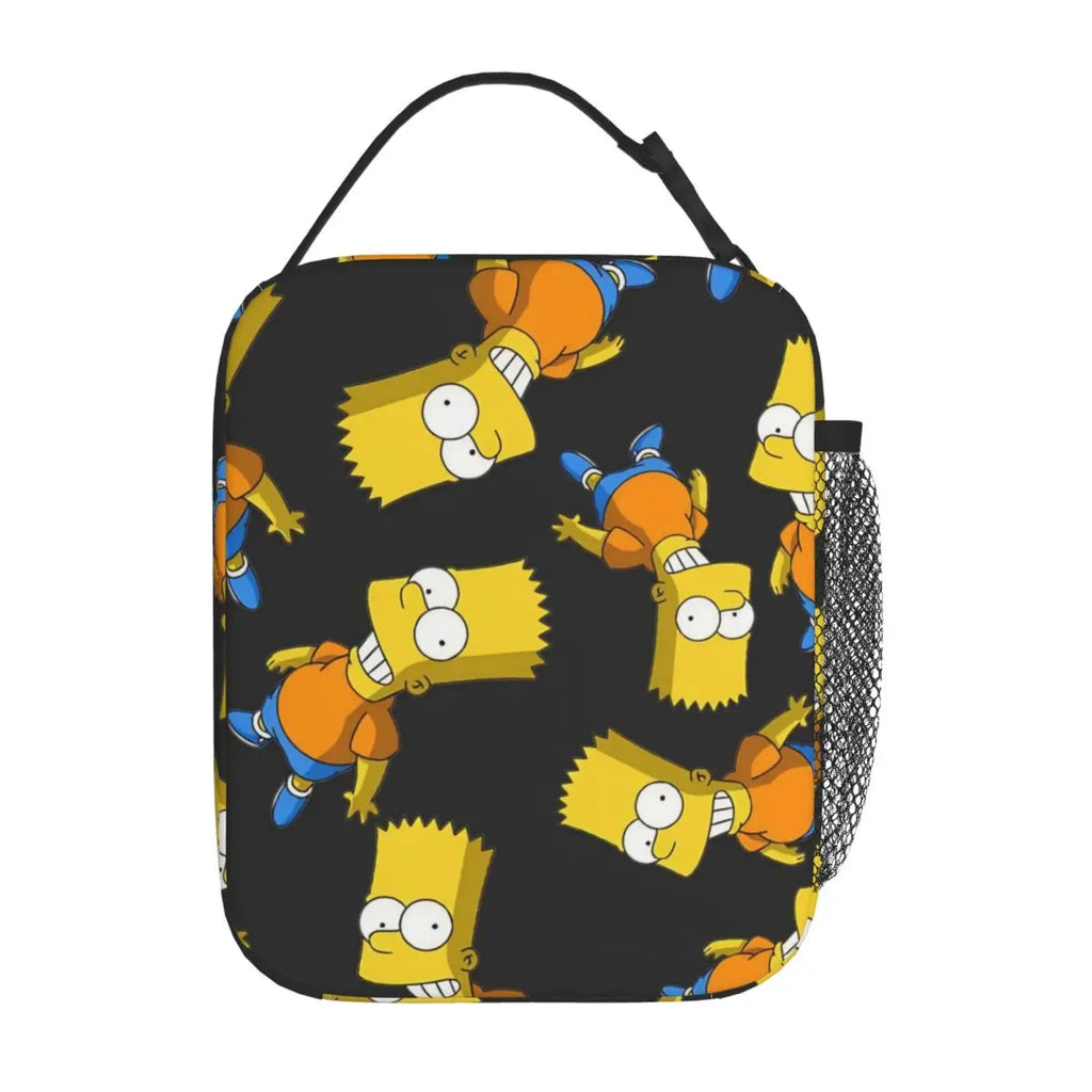 Simpsons Cartoon Insulated Lunch Bag