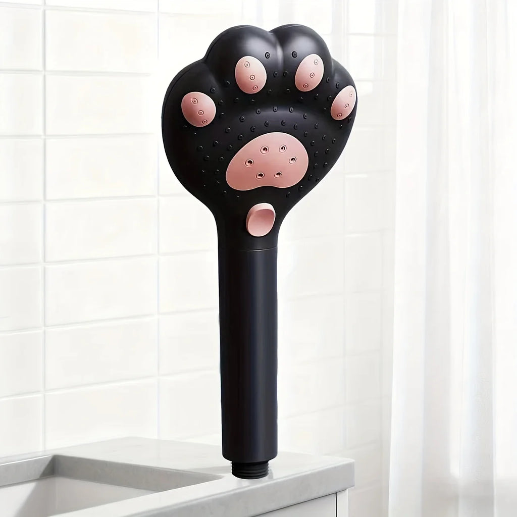 High Pressure Shower Head Cat Paw