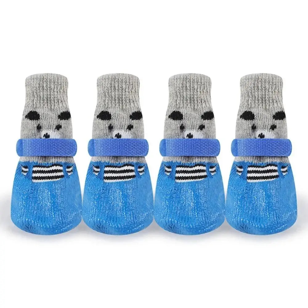 Waterproof Cats /Dogs Rubber Socks Non-slip