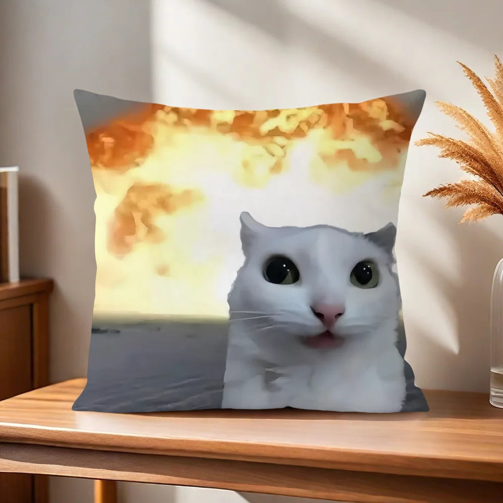 Comfortable Cat Pillow Case