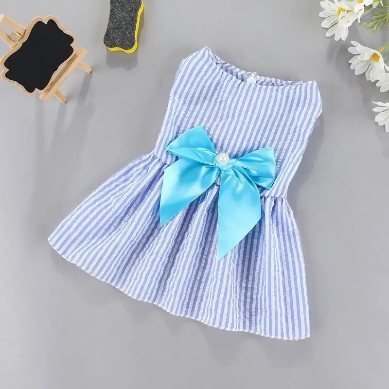 Small  Pet Flower Princess Dress