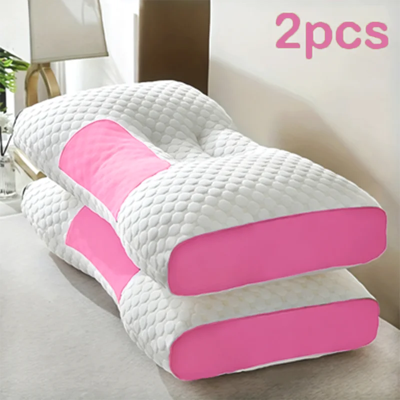 2pcs Pillows, Contour Support