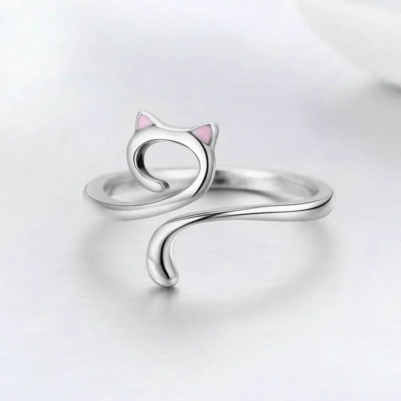 Adjustable Crochet Tension Cat Ring