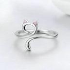 Adjustable Crochet Tension Cat Ring
