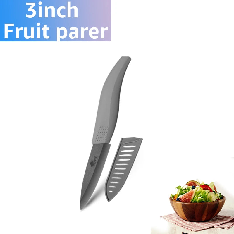 Black Ceramic Chef Knives Cooking Set