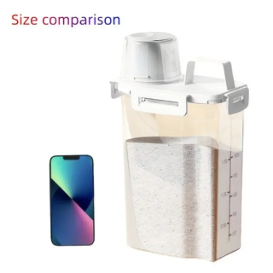 2.5L Covered Sealed Storage Container