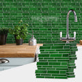 4/8/12PCS Pink Wall Self-Adhesive Tile Stickers