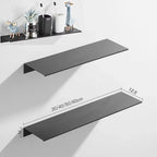 30/40/50CM  Aluminum Floating Shelves