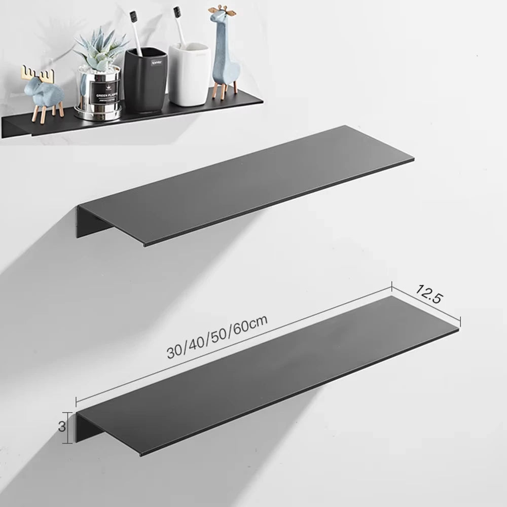 30/40/50CM  Aluminum Floating Shelves