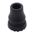 16/19/22 Black Rubber Cane Tip