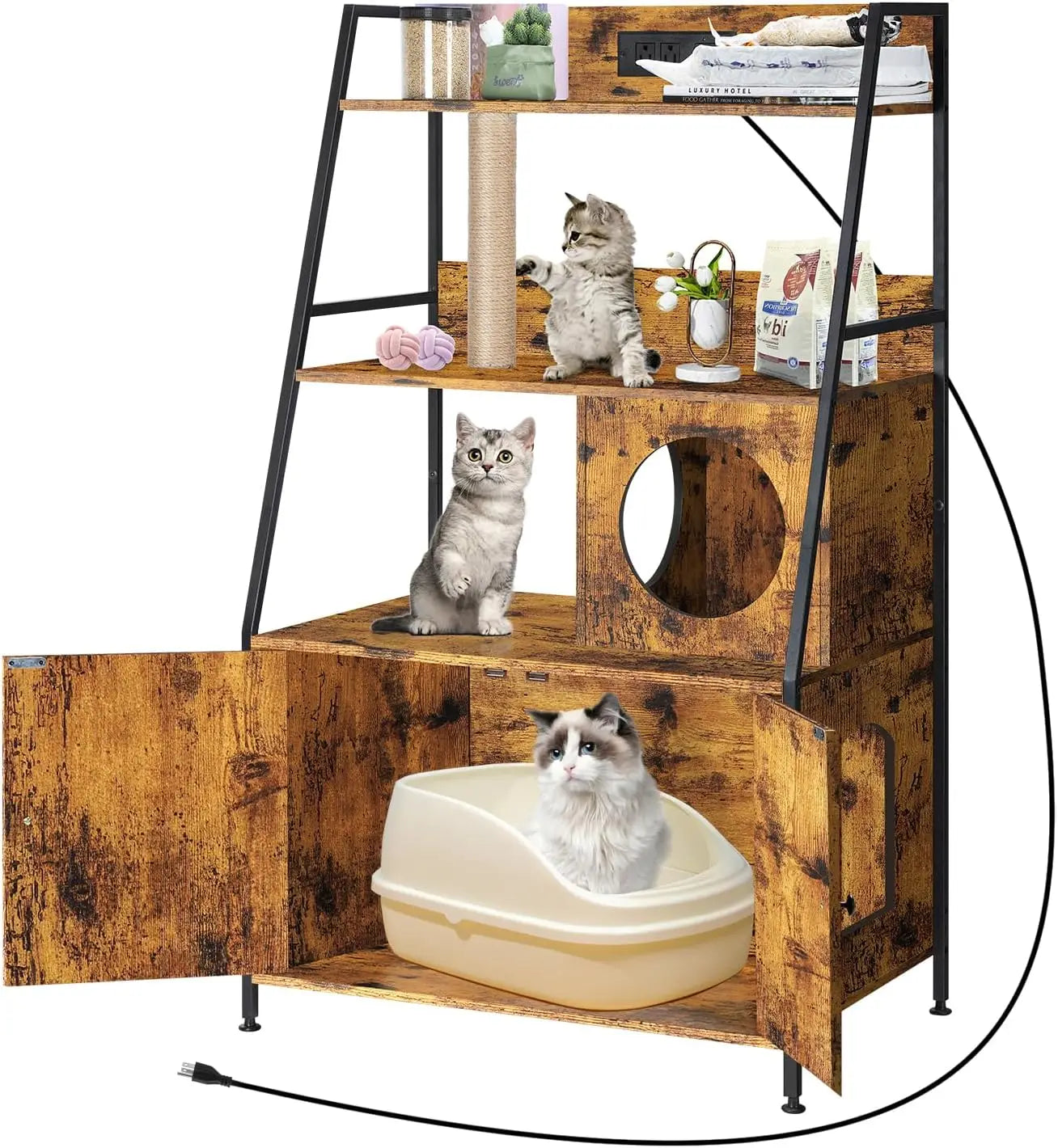 Cat Litter Box / Tree Tower