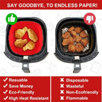 Reusable Airfryer Pan Liner,  Silicone