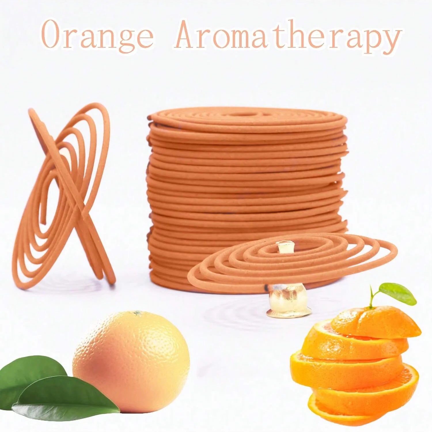 Orange Scented Incense Coil