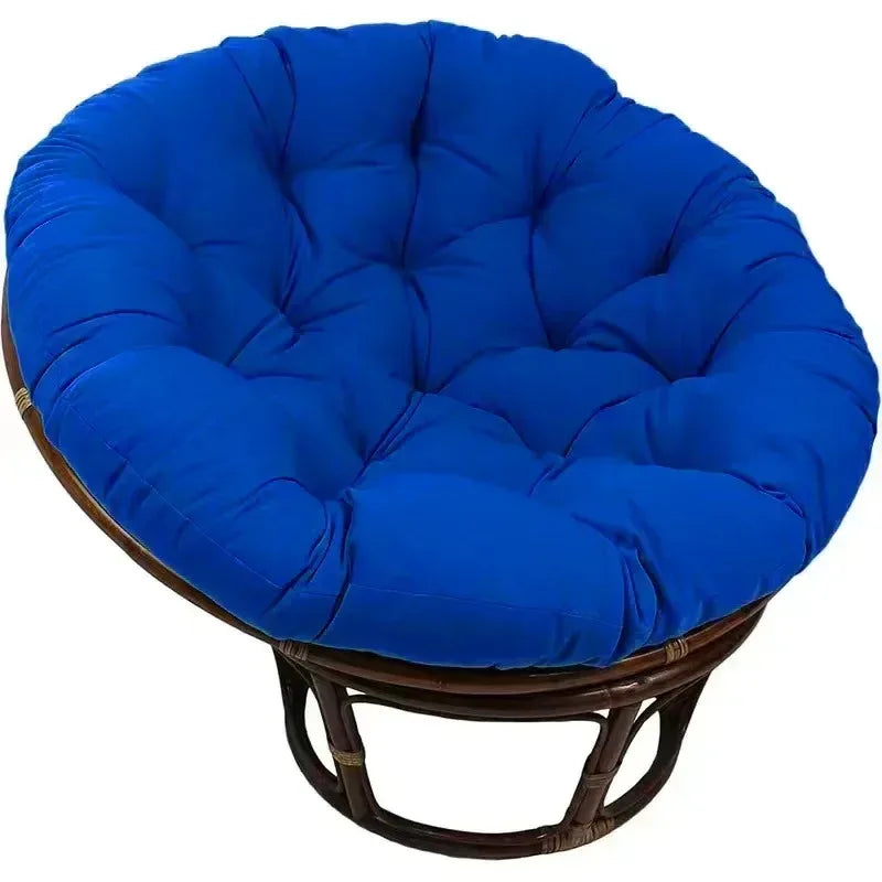 Solid Color Round Hanging Seat Cushion