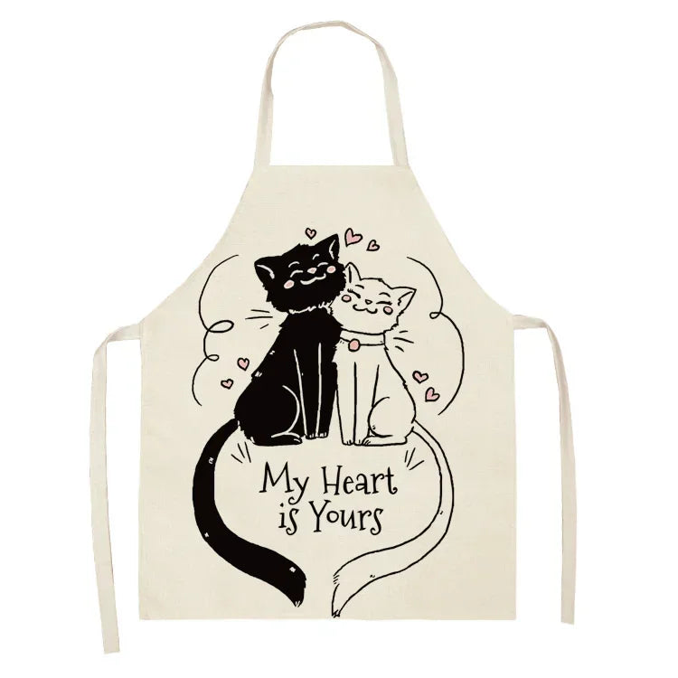 Cartoon Cat Apron