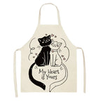 Cartoon Cat Apron