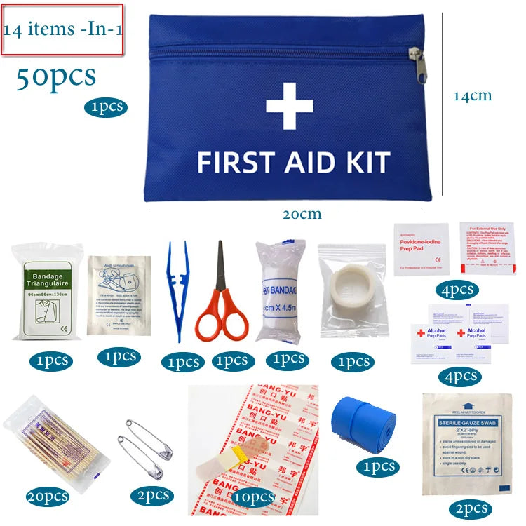 50pcs First Aid Kit