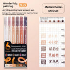 6/24/36/54/72/90 Colors Acrylic Painting Pens