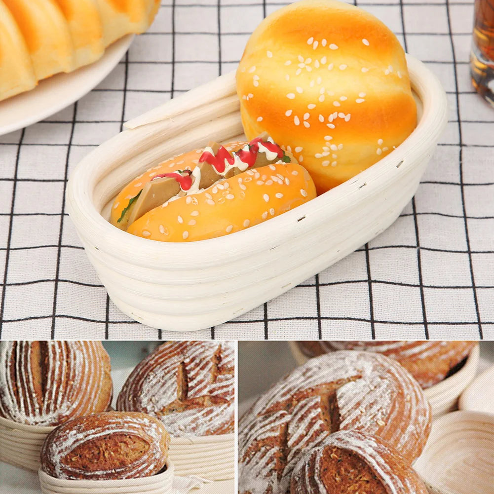 Oval Banneton Baking Supplies Bread Baskets