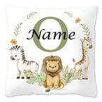 Animal with Name Pillow Case, Personalized