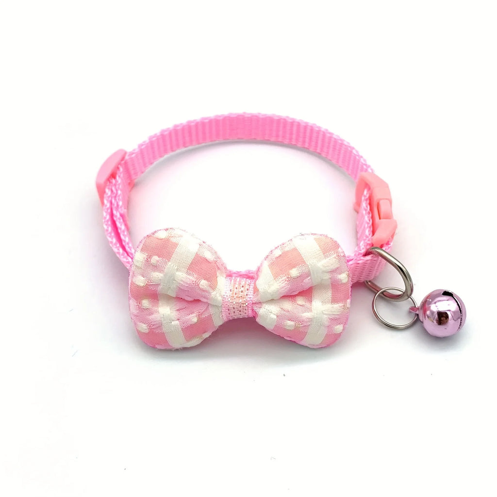 Adjustable Plaid Collar Tie Knot