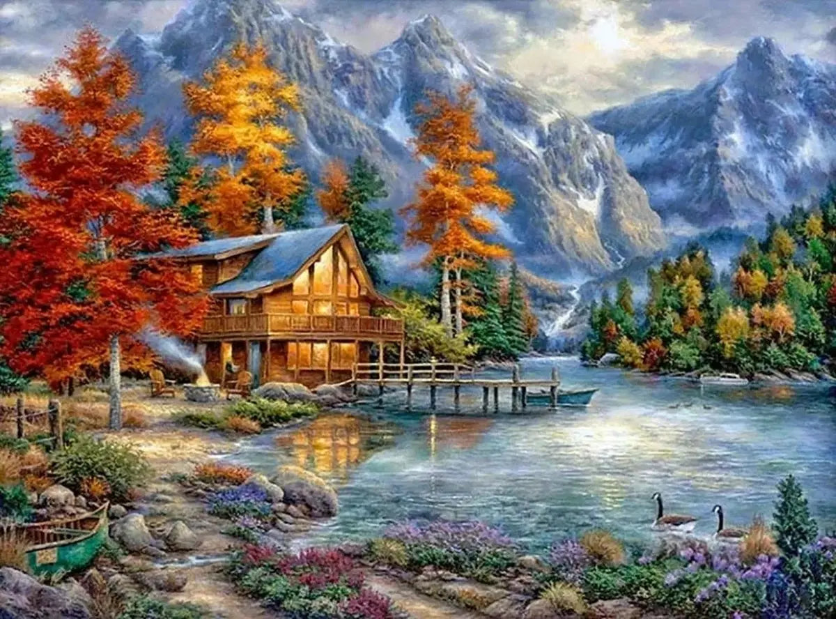 5D DIY Diamond Painting Landscape