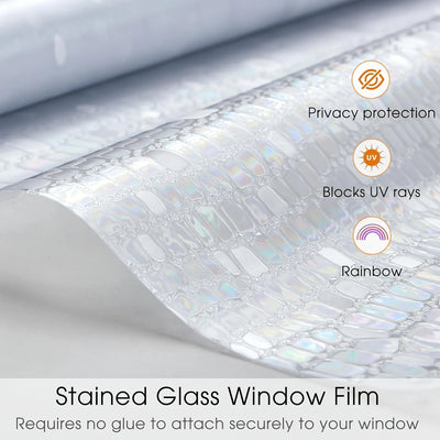 Colorful Frosted Privacy Window Film