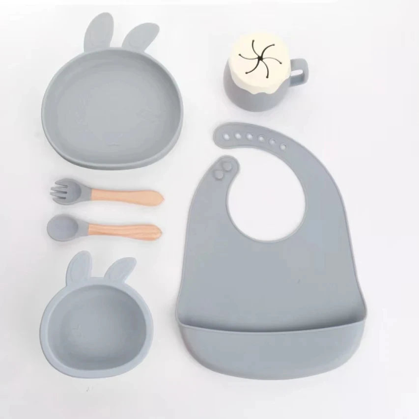Silicone Baby Feeding Set