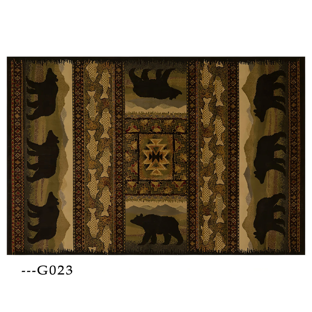 Bear,  Moose,  Deer Carpet