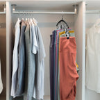 Curved Shape Hanger, 10 Hanger Clips