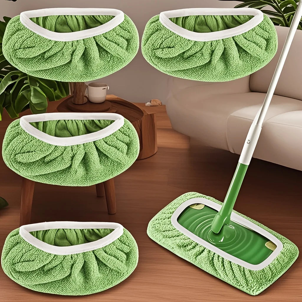 4 Reusable Mop Pads