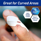 80 Butterfly-Shaped Wound Closure Strips